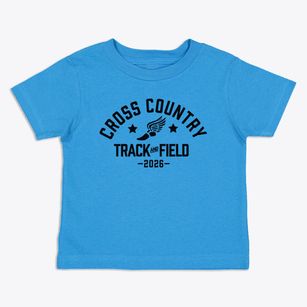 Cross Country Elementary School Track and Field Toddler T-Shirt