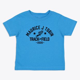 Maurice J Tobin Elementary School Track and Field Toddler T-Shirt