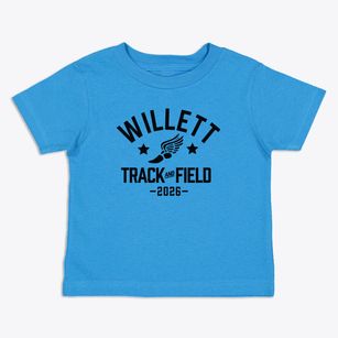 Willett Elementary School Track and Field Toddler T-Shirt