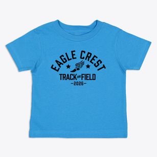 Eagle Crest Charter Academy Track and Field Toddler T-Shirt
