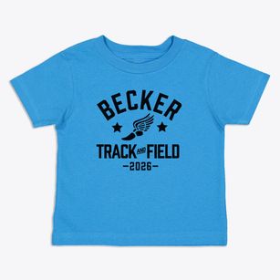 Becker Elementary School Track and Field Toddler T-Shirt