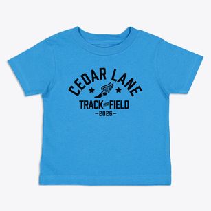 Cedar Lane Alternative High School Track and Field Toddler T-Shirt