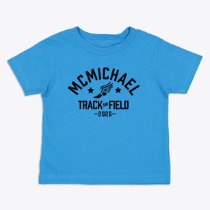 Mcmichael Middle School Track and Field Toddler T-Shirt