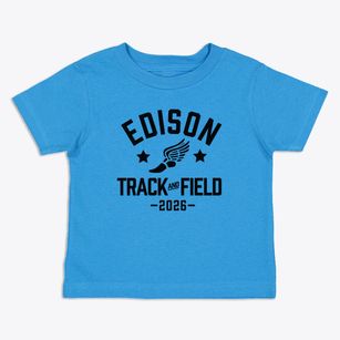 Thomas Edison High School Track and Field Toddler T-Shirt