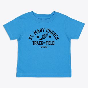 St. Mary Catholic Church Track and Field Toddler T-Shirt