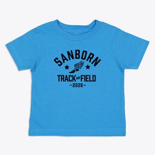 Sanborn Middle School Track and Field Toddler T-Shirt