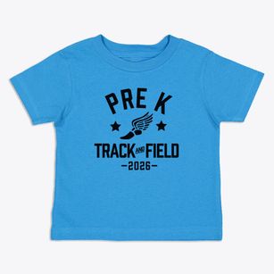 Pre Kindergarten School Track and Field Toddler T-Shirt