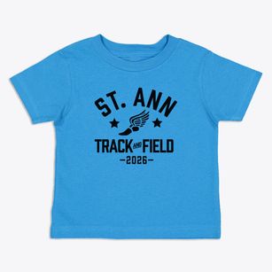 Saint Ann Elementary School Track and Field Toddler T-Shirt