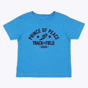 Prince Of Peace School Track and Field Toddler T-Shirt