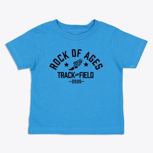 Rock Of Ages Christian Academy Track and Field Toddler T-Shirt