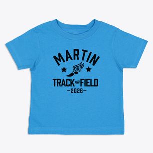 Martin Middle School Track and Field Toddler T-Shirt