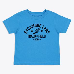 Sycamore Lane Middle School Track and Field Toddler T-Shirt