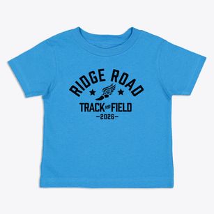 Ridge Road Middle School Track and Field Toddler T-Shirt