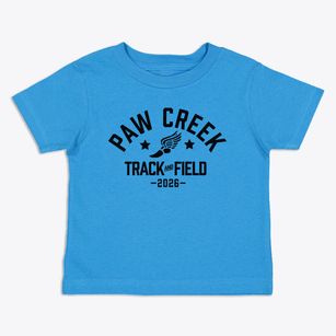 Paw Creek Elementary School Track and Field Toddler T-Shirt