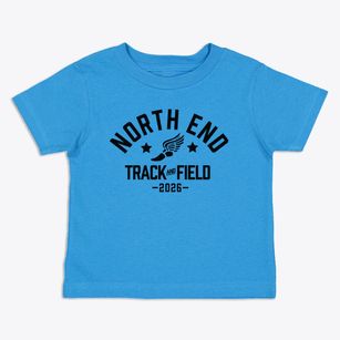 North End Elementary School Track and Field Toddler T-Shirt