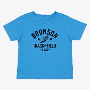 Brunson Elementary School Track and Field Toddler T-Shirt