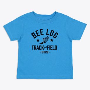 Bee Log Elementary School Track and Field Toddler T-Shirt