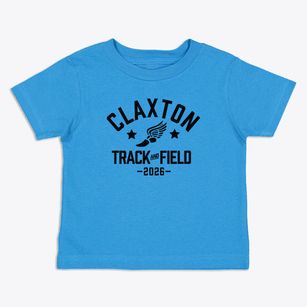 Claxton Elementary School Track and Field Toddler T-Shirt