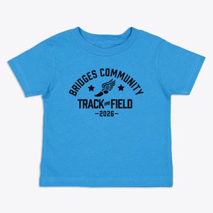 Bridges Community Charter Academy Track and Field Toddler T-Shirt