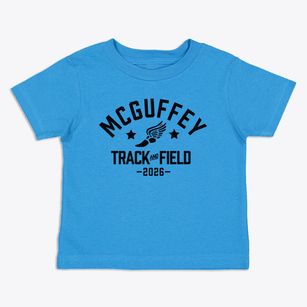 Mcguffey Elementary School Track and Field Toddler T-Shirt