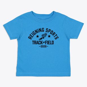 Reigning Sports Thunder Track and Field Toddler T-Shirt