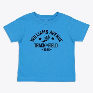 Williams Avenue Elementary School Track and Field Toddler T-Shirt