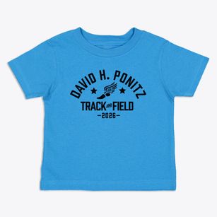 David H. Ponitz Career Tech Center Track and Field Toddler T-Shirt