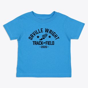 Orville Wright Elementary School Track and Field Toddler T-Shirt