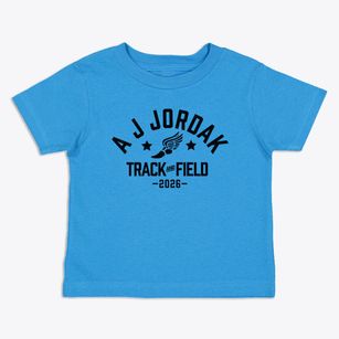 A J Jordak Elementary School Track and Field Toddler T-Shirt