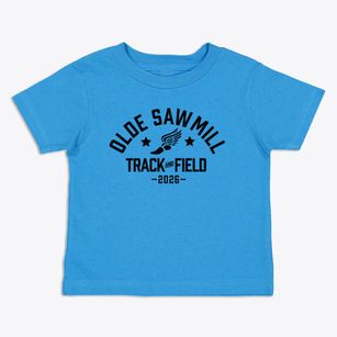Olde Sawmill Elementary School Track and Field Toddler T-Shirt