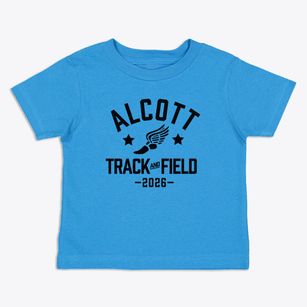 Alcott Elementary School Track and Field Toddler T-Shirt