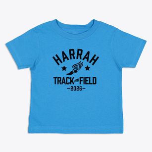 Harrah High School Track and Field Toddler T-Shirt