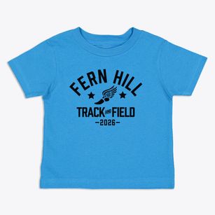 Fern Hill Elementary School Track and Field Toddler T-Shirt