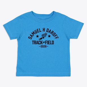 Samuel H Daroff Elementary School Track and Field Toddler T-Shirt