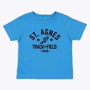 Saint Agnes Academy Track and Field Toddler T-Shirt