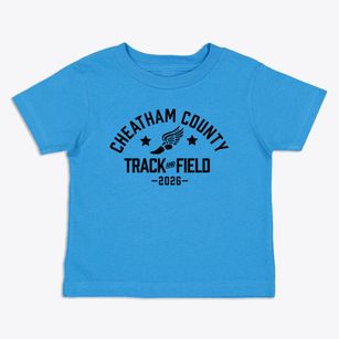 Cheatham County Middle School Track and Field Toddler T-Shirt