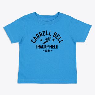 Carroll Bell Elementary School Track and Field Toddler T-Shirt