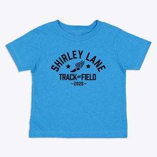 Shirley Lane Elementary School Track and Field Toddler T-Shirt