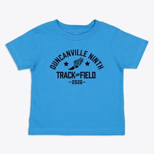 Duncanville Ninth Grade School Track and Field Toddler T-Shirt