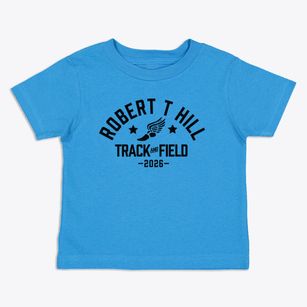 Robert T Hill Middle School Track and Field Toddler T-Shirt