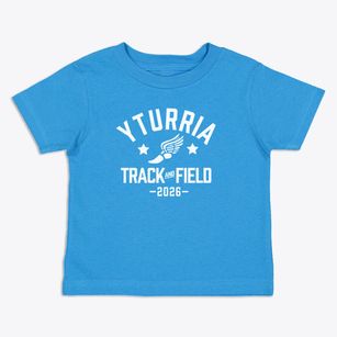 Yturria Elementary School Track and Field Toddler T-Shirt