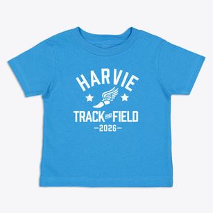 Harvie Elementary School Track and Field Toddler T-Shirt