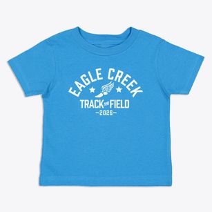 Eagle Creek Elementary School Track and Field Toddler T-Shirt