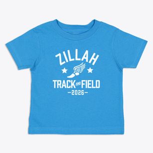 Zillah Elementary School Track and Field Toddler T-Shirt