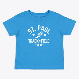 Saint Paul Lutheran School Track and Field Toddler T-Shirt