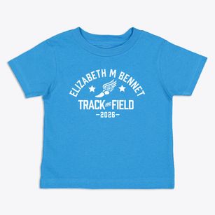 Elizabeth M Bennet Middle School Track and Field Toddler T-Shirt