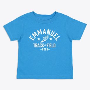 Emmanuel Baptist Church School Track and Field Toddler T-Shirt