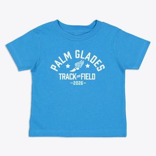 Palm Glades Prep Academy Track and Field Toddler T-Shirt