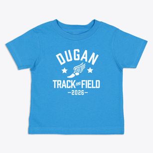 Dugan Elementary School Track and Field Toddler T-Shirt