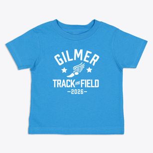 Gilmer Middle School Track and Field Toddler T-Shirt